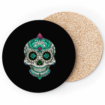 Discover Royal Sugar Skull Coasters