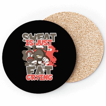 Discover Fitness Gym Workout Slimming Sweat Coasters