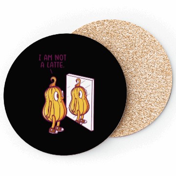 Discover Pumpkin Latte Lover Coffee Pumpkin Coasters