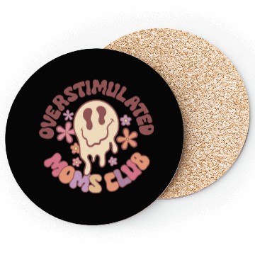 Discover Overstimulated Moms Club Coasters