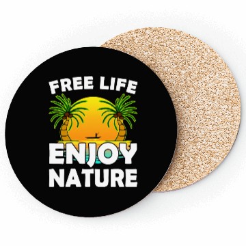 Discover Free Life Enjoy Nature Coasters