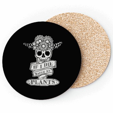 Discover Gardening Plants Botany Teacher Planting Coasters