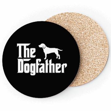 Discover The Dogfather - Funny Beagle Dad Coasters