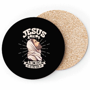 Discover Jesus Christianity God Praying Prayer Pastor Coasters