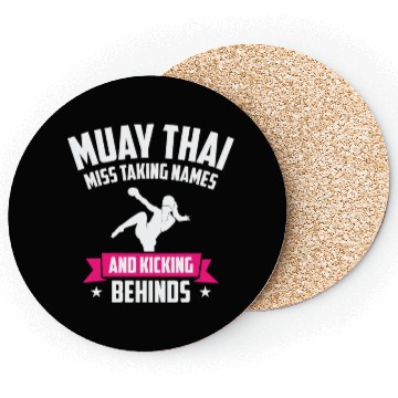 Discover International Women's Day Muay Thai Girl Power Coasters