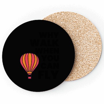 Discover Hot Air Ballooning Hopper Balloon Ride Balloonist Coasters