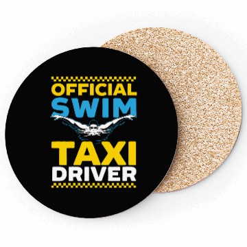 Discover Official Swim Taxi Driver Taxi Taxicab Cab Driver Coasters