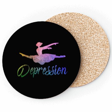 Discover Ballet dance class gift dance dancer ballerina Coasters