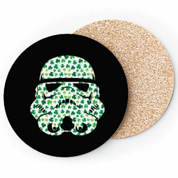 Discover Stormtrooper Saint Patricks Day Coasters
