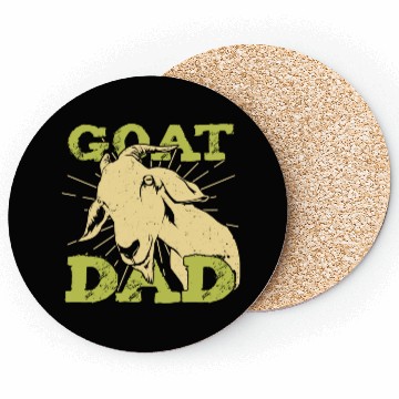 Discover Goat Dad Farming Farmer Gift Coasters