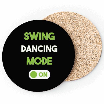 Discover Funny Swing Dancing Dance Mode On Coasters