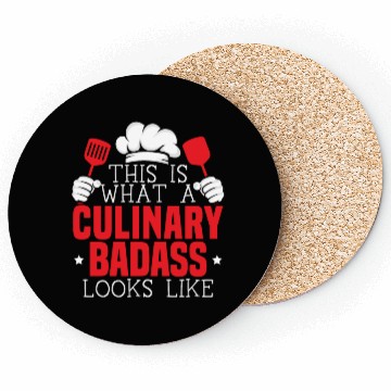 Discover Culinary Gangster Pastry Chef Cooking Culinary Coasters