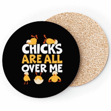 Discover Chicken Farmer Chicken Whisperer Farm Animal Coasters