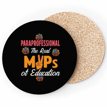 Discover Paraprofessional Teacher Para Educator Coasters