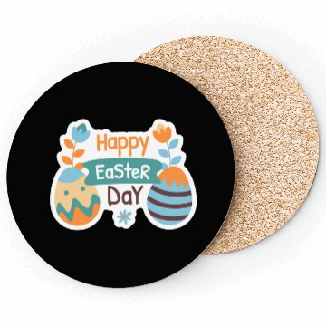 Discover happy easter day | easter Monday | easter Sunday Coasters