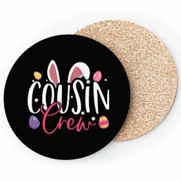 Discover Cousin Crew Easter Day Toddler Matching Boy Girls Coasters