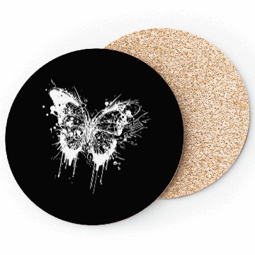 Discover Tattoo Ink Splash Butterfly Coasters
