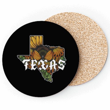 Discover Cactus Sunflower Lover Awesome Cute Cool Coasters