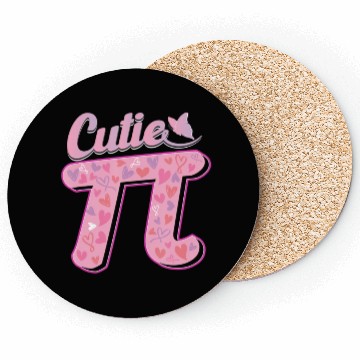 Discover pi day celebration math cutie pi for celebrate pi Coasters
