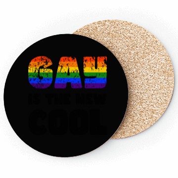Discover Pride LGBTQ. Statement Coasters