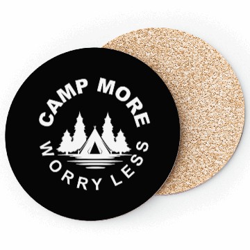 Discover Mountains Nature Adventure Outdoor Camping Coasters