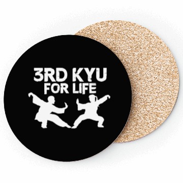 Discover 3rd Kyu For Life Aikido Coasters