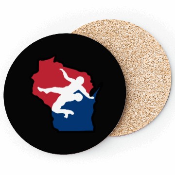 Discover Wisconsin Wrestling Coasters
