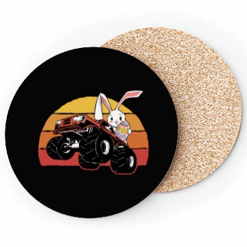 Discover aster Rabbit Offroad Vehicles Truck Retro Coasters