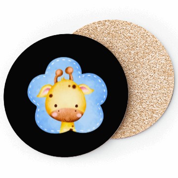 Discover Baby Giraffe Coasters
