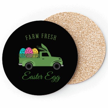 Discover Farm Fresh Easter Day Coasters