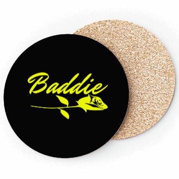 Discover Baddie Rose Coasters