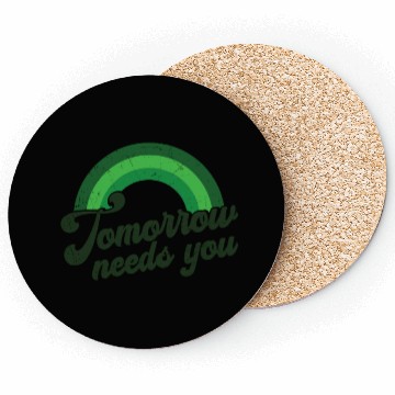 Discover Rainbow Mental Health Tomorrow Needs You Coasters