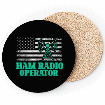 Discover Ham Radio Operator Coasters