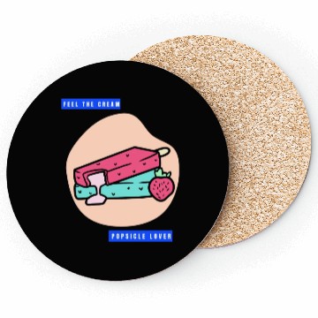 Discover Popsicle Lover For Ice Cream Food Lover Coasters