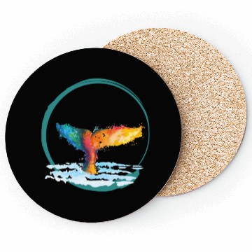 Discover Whale Tail T - Coasters