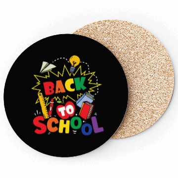 Discover Back To School Grade Pupil Teacher Coasters