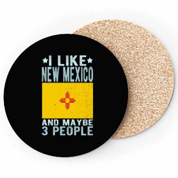 Discover New Mexico Flag US State Coasters