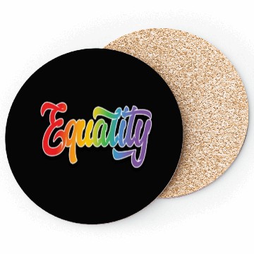 Discover LGBT Pride Rainbow Flag Equality Coasters