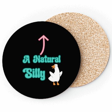 Discover A Natural Silly Goose: Fun & Lighthearted Design Coasters