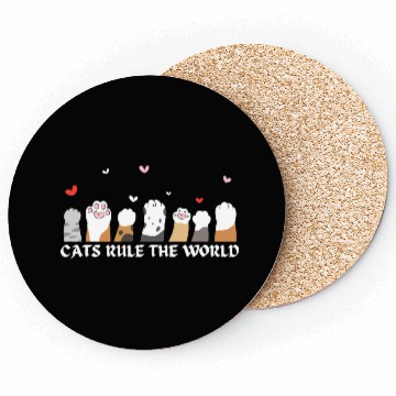 Discover cats rule the world Coasters