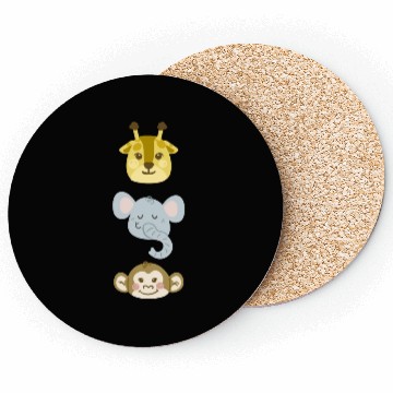 Discover Giraffe, Elephant, Monkey Coasters