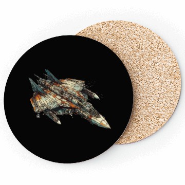 Discover Sci fi FIghter jet Coasters