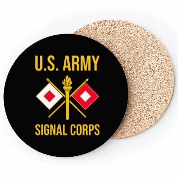 Discover ARMY SIGNAL CORPS BRANCH USASC US Coasters