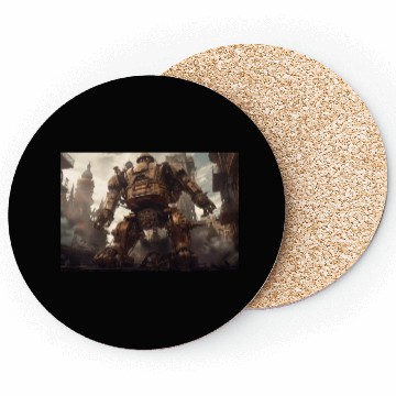 Discover Epic Giant Robot Steampunk style Coasters