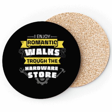 Discover Handyman Hardware Store Walks Fun Wrench Coasters