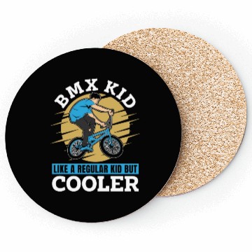 Discover BMX Racing BMX Kid Like A Regular Kid Bicyclette Coasters