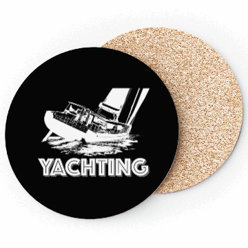 Discover Yachting white Coasters