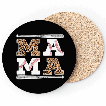 Discover Baseball Mama Baseball Player Mothers Day Coasters