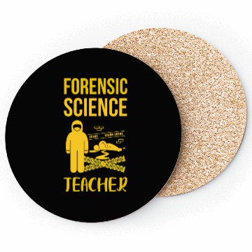 Discover Forensic Science Teacher Coasters