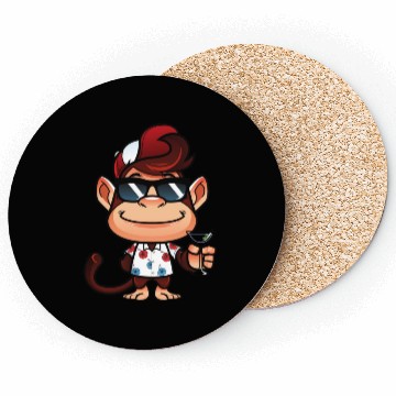 Discover Modern Monkey Coasters